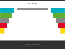 Tablet Screenshot of givebig.com